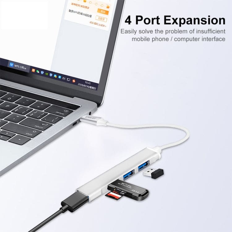 Enkay USB 4 Port Hub, 3 x USB 2.0, 1 x USB 3.0, Plug and Play - Image 4