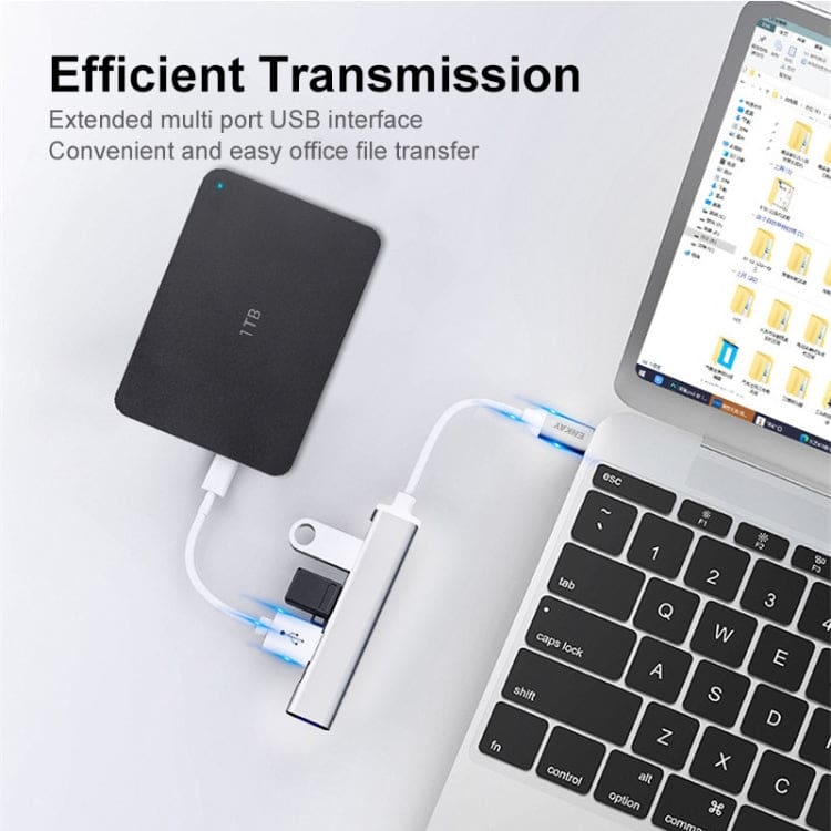 Enkay USB 4 Port Hub, 3 x USB 2.0, 1 x USB 3.0, Plug and Play - Image 5