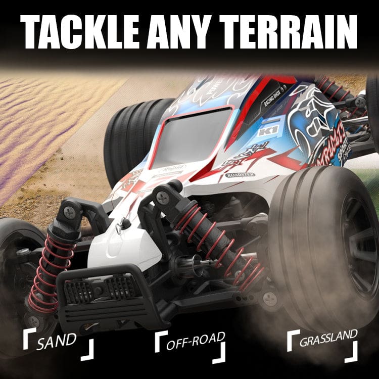 Enoze Powersport 4WD RC Buggy, LEDs, Max 40km/h, Proportional Control, RTR - Image 6