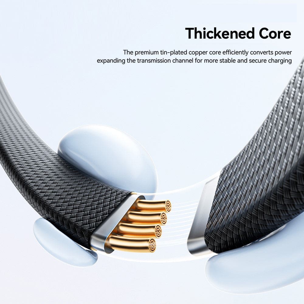 Essager 1m 100W L-Shape Fast Charging Cable with Built-in Stand - Image 8
