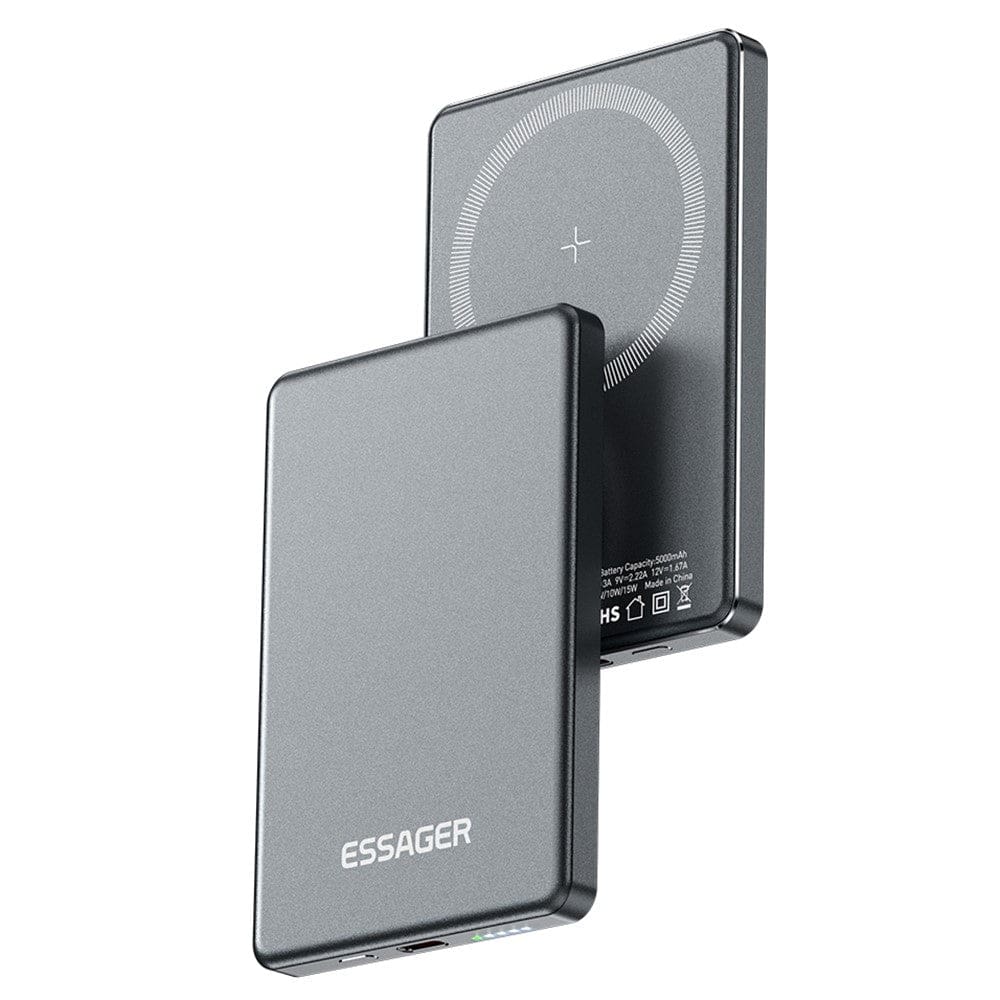 Essager KRW002 5000mAh Ultra-Slim Magnetic Wireless Power Bank