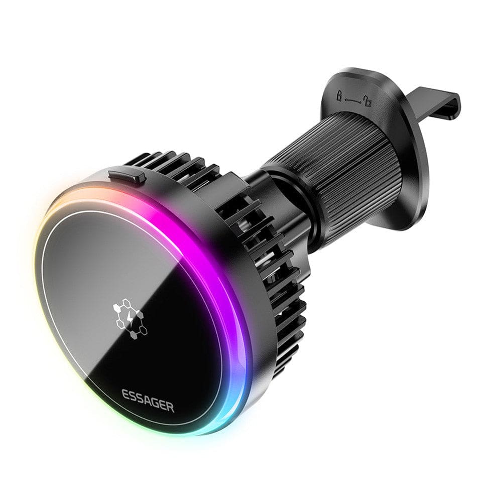 Essager T2 15W MagSafe Car Charger with TEC Active Cooling – Magnetic, Vent Mount - Image 10