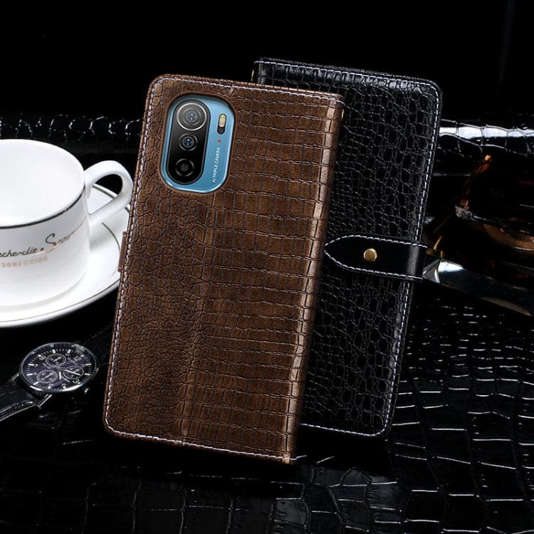 ULEFONE NOTE 13P Flip Front Phone Cover, Card Slots, Crocodile Texture - Image 4