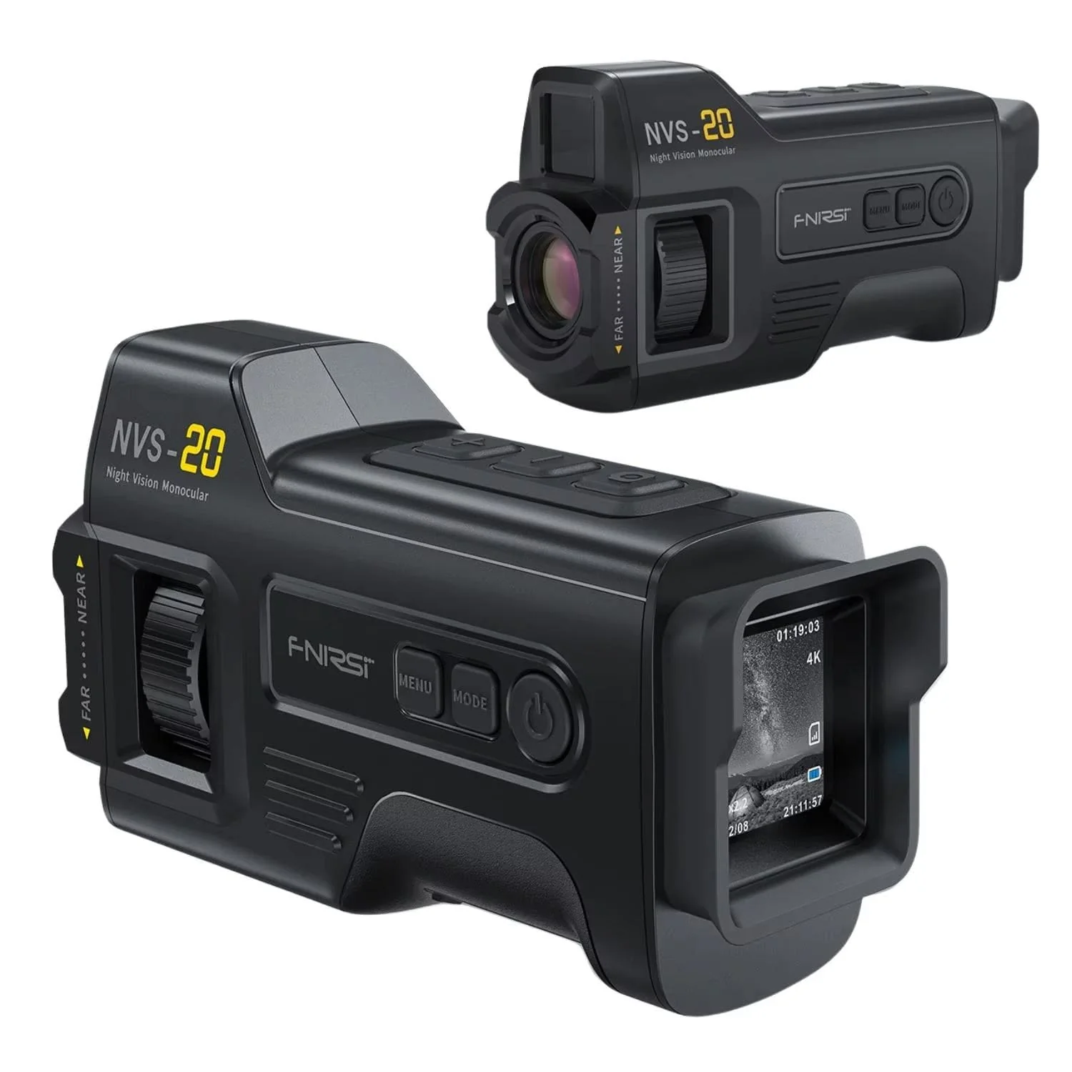 FNIRSI NVS-20 4K HD Digital Night Vision | Infrared NV Monocular Scope