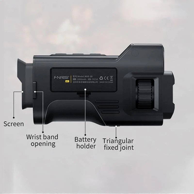 FNIRSI NVS-20 4K HD Digital Night Vision | Infrared NV Monocular Scope - Image 20