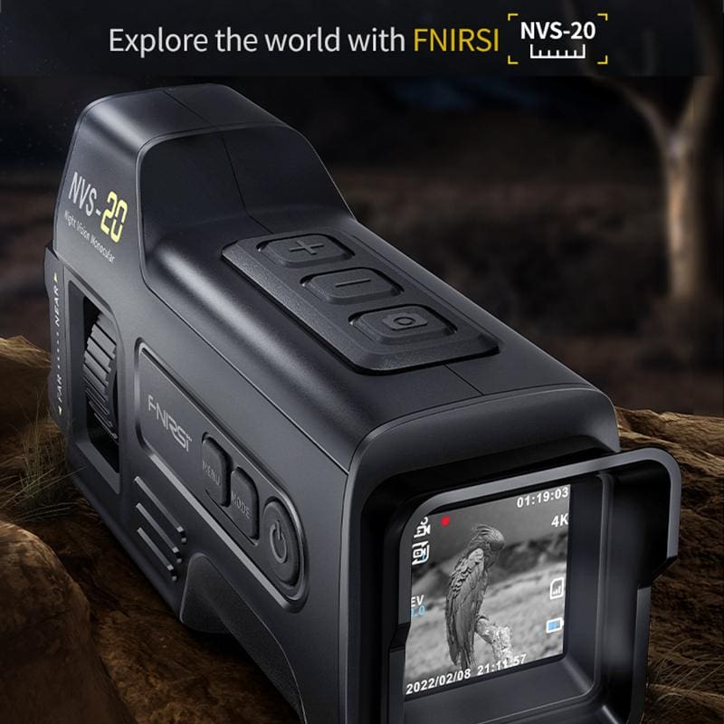 FNIRSI NVS-20 4K HD Digital Night Vision | Infrared NV Monocular Scope - Image 3