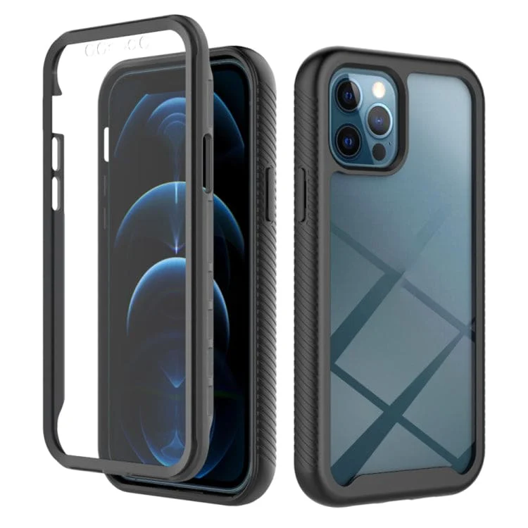 Apple iPhone 12/12 Pro Full Enclosure Protective Cover with Built-In Screen Protector