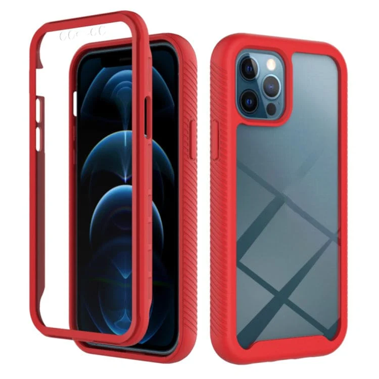 Apple iPhone 12/12 Pro Full Enclosure Protective Cover with Built-In Screen Protector - Image 2