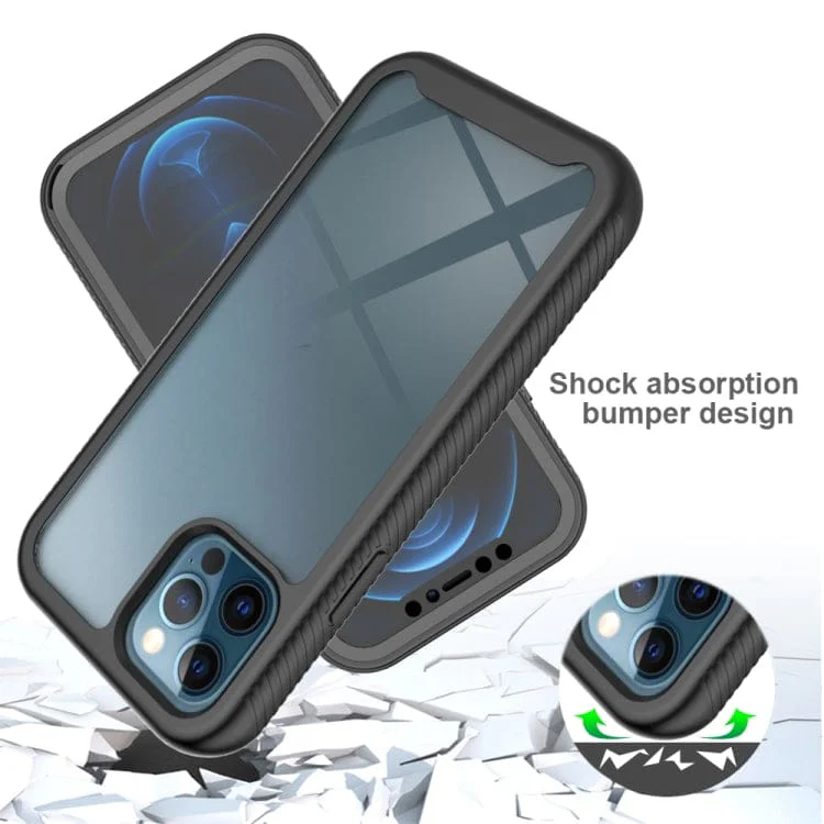Apple iPhone 12/12 Pro Full Enclosure Protective Cover with Built-In Screen Protector - Image 6