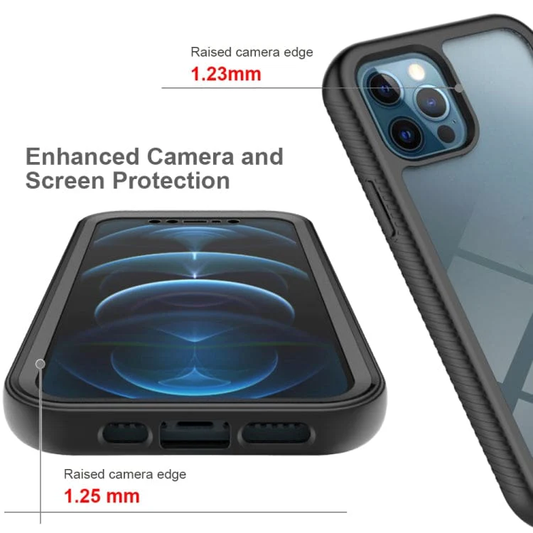 Apple iPhone 12/12 Pro Full Enclosure Protective Cover with Built-In Screen Protector - Image 7