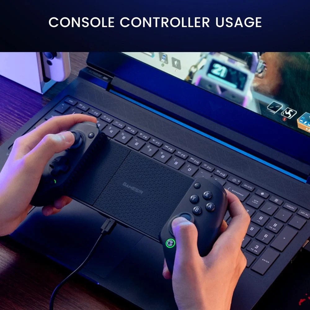 GameSir G8 Plus BT Controller with Hall Effect Precision & Dual Rumble Motors - Image 8