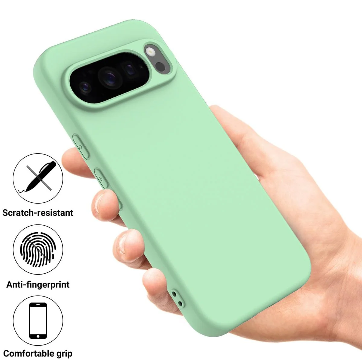 Google Pixel 10 Pro XL Liquid Silicone Shockproof Cover - Image 8