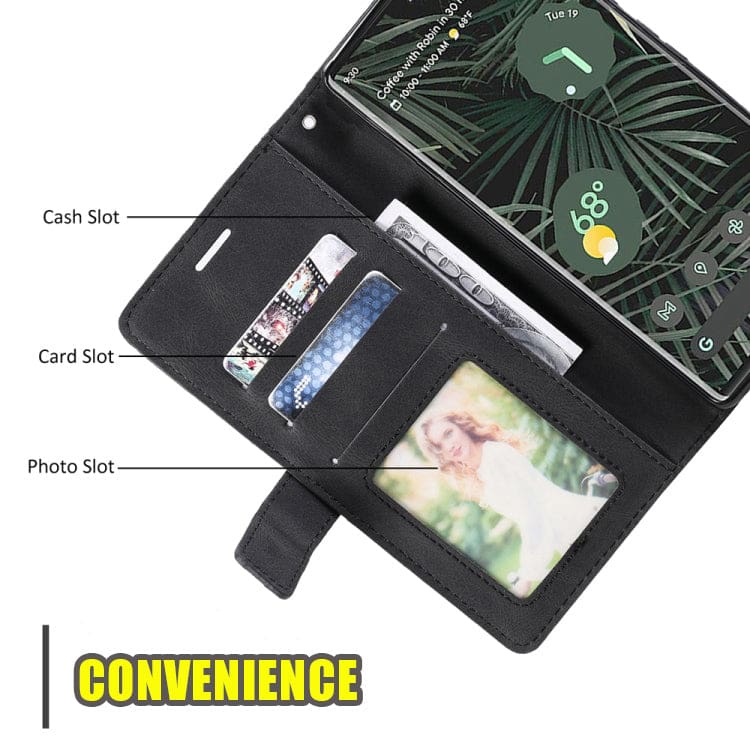 Google Pixel 6a Rhombus Wallet Flip Cover, Card Holder - Image 2