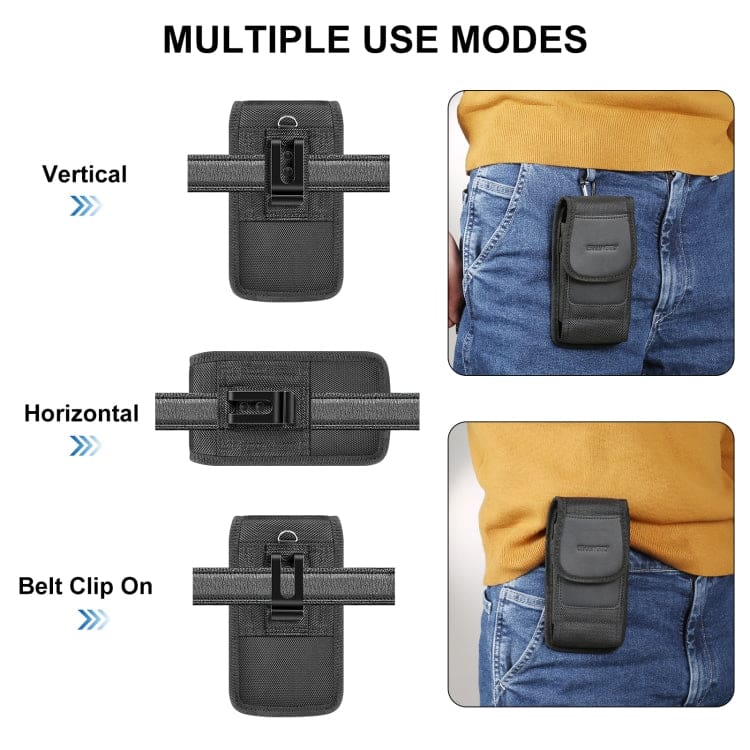 Haweel 4.7" To 6.1" Universal Vertical Phone Holder, Belt Clip, Pen Holder - Image 4