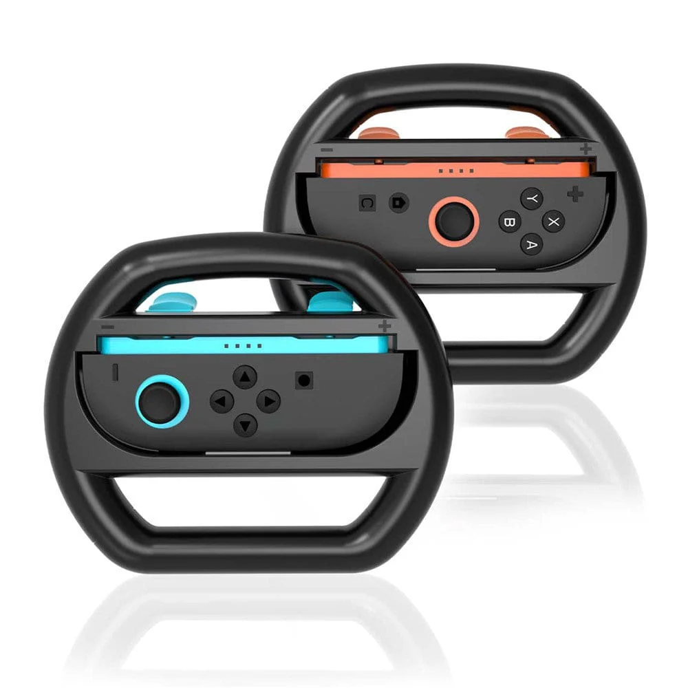 HBS-2813 Nintendo Switch 2 Joy-Con Racing Steering Wheel Grip Set