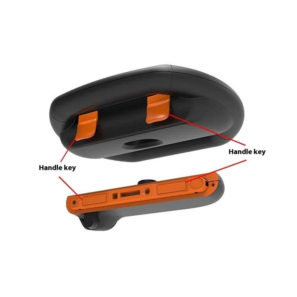HBS-2813 Nintendo Switch 2 Joy-Con Racing Steering Wheel Grip Set - Image 6