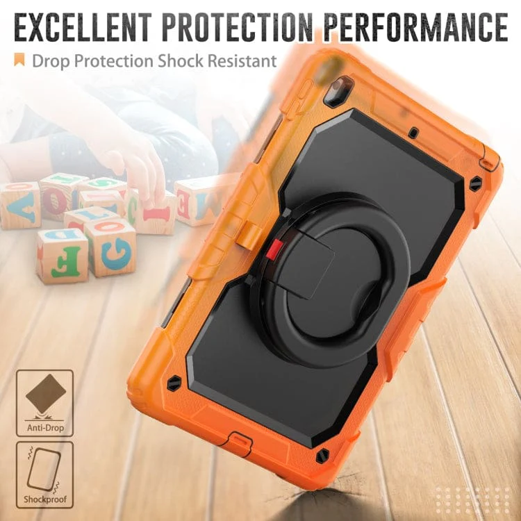 Apple iPad 10.2 (19/20/21) Rugged Tablet Cover with Screen Protector, Stand/Handle/Strap - Image 4