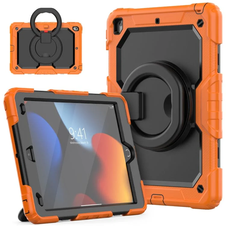 Apple iPad 10.2 (19/20/21) Rugged Tablet Cover with Screen Protector, Stand/Handle/Strap - Image 9