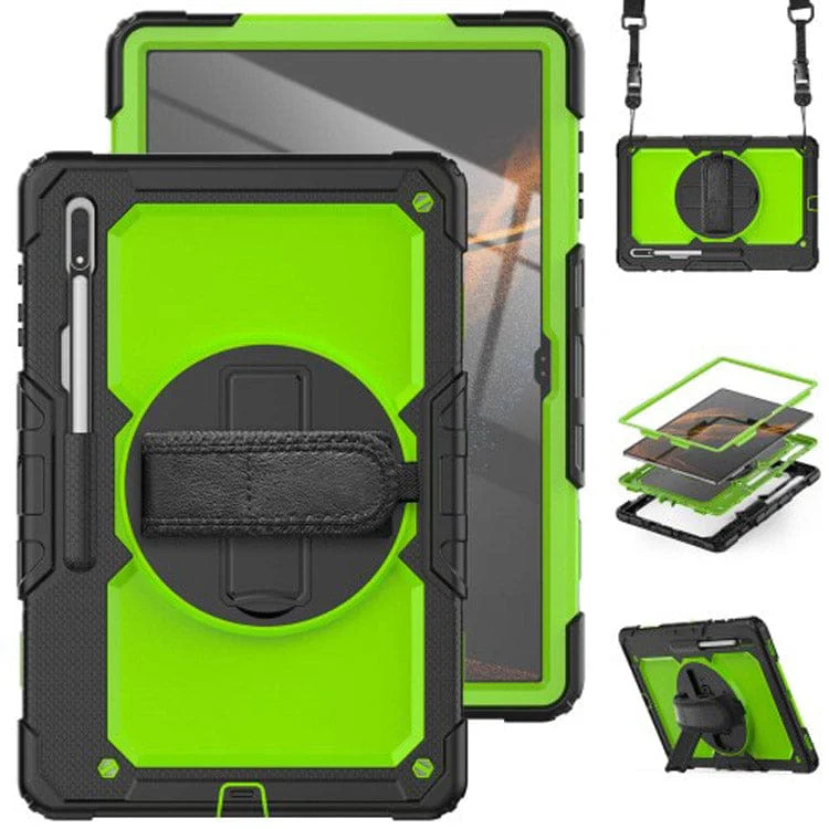 Samsung Galaxy Tab S8 Ultra / S9 Ultra / S10 Ultra HD Rugged Cover with Screen Protector