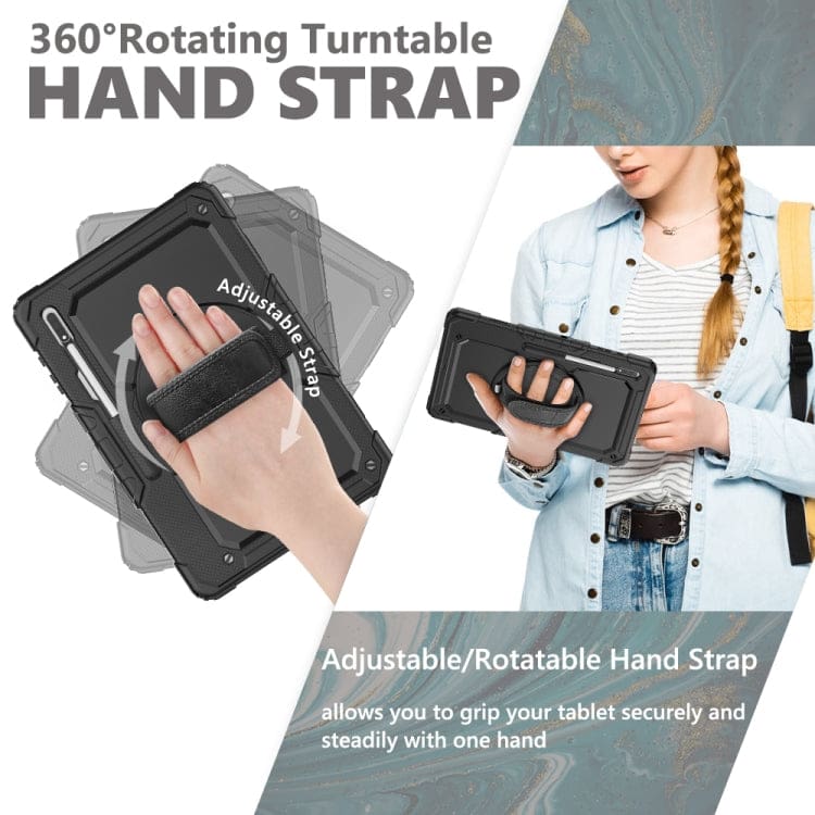 Samsung Galaxy Tab S8 Ultra / S9 Ultra / S10 Ultra HD Rugged Cover with Screen Protector - Image 6