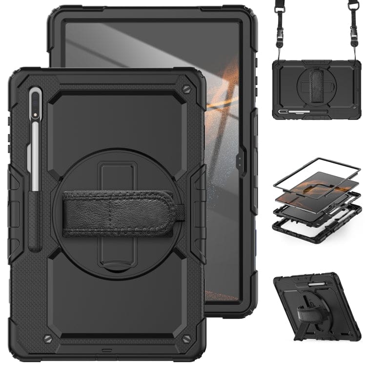 Samsung Galaxy Tab S8 Ultra / S9 Ultra / S10 Ultra HD Rugged Cover with Screen Protector - Image 8
