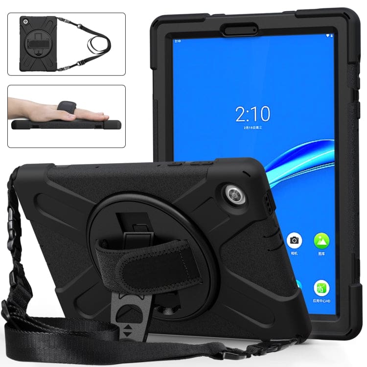 Lenovo M10 Plus Heavy Duty Tablet Cover with Rotating Stand/Hand Grip TB-X606F / TB-X606X - Image 6