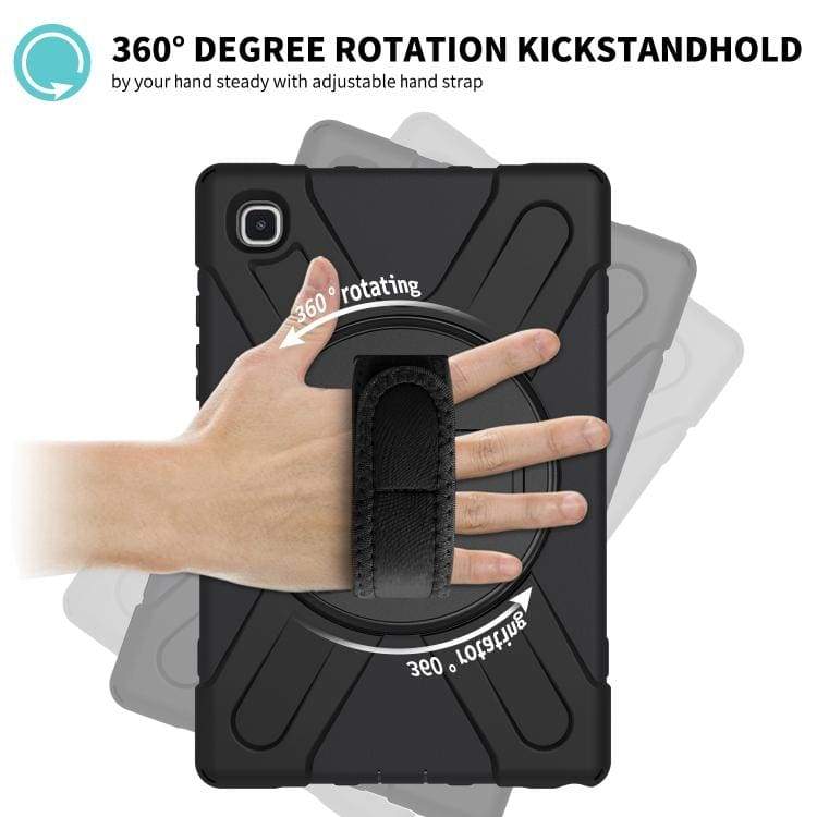 Samsung Galaxy Tab A7 10.4 Heavy Duty Tablet Cover with Rotating Stand,Hand Grip, Screen Protector - Image 7