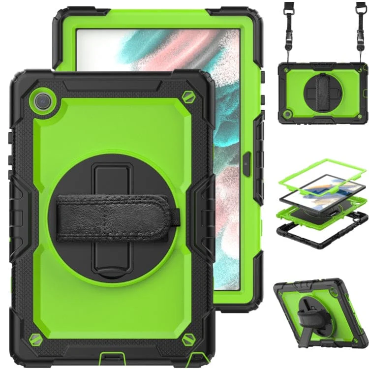 Samsung Galaxy Tab A8 10.5 HD Tablet Cover | Rotating Stand/Hand Grip | Screen Protector