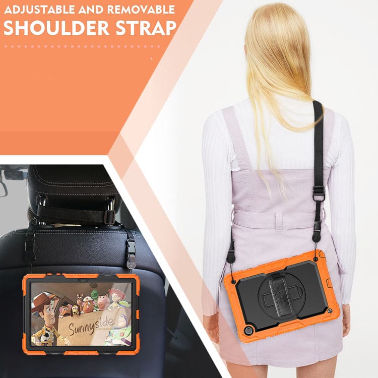 Samsung Galaxy Tab A8 10.5 HD Tablet Cover | Rotating Stand/Hand Grip | Screen Protector - Image 7