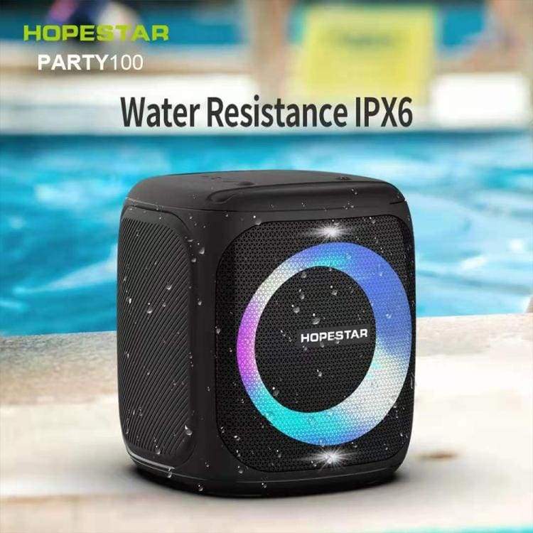 Hopestar Party 100 50W Big Bluetooth Speaker Cube, 10000mAh Battery/Power Bank, TWS, Big LED Light - Image 7