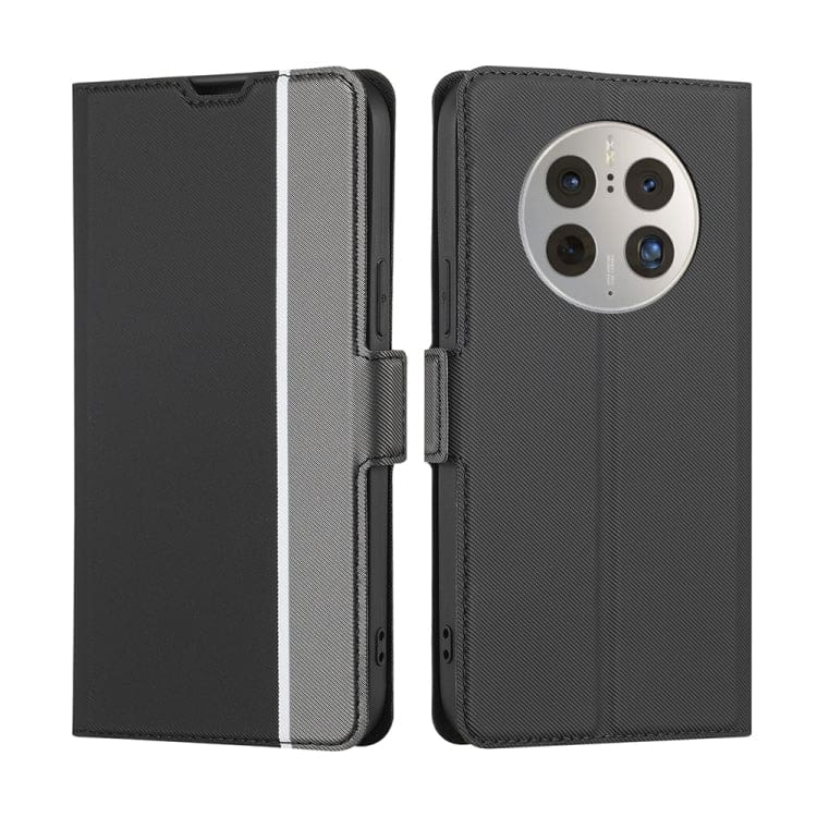 Huawei Mate 50 Pro Twill Pattern Flip Phone Cover and Wallet