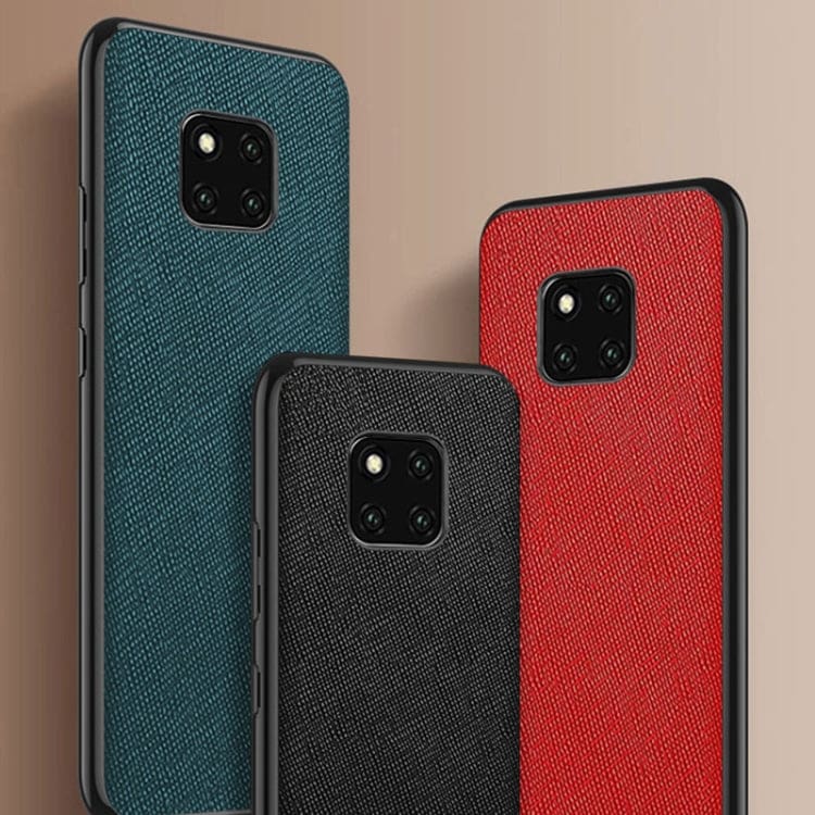 Huawei P30 Pro Stippled Leather TPU Rear Cover - Image 6