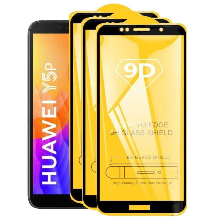 Huawei Y5P - [3PACK] Tempered Glass 9H Hardness, Anti-Scratch