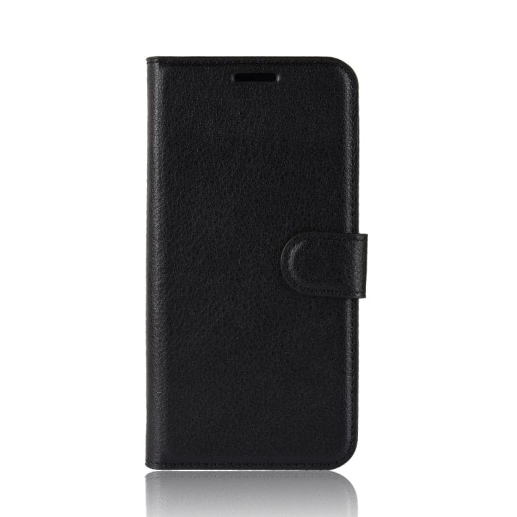 Huawei Y6 2019 - Phone Wallet with Flip Front, Card Slots, Leather Texture - Image 4