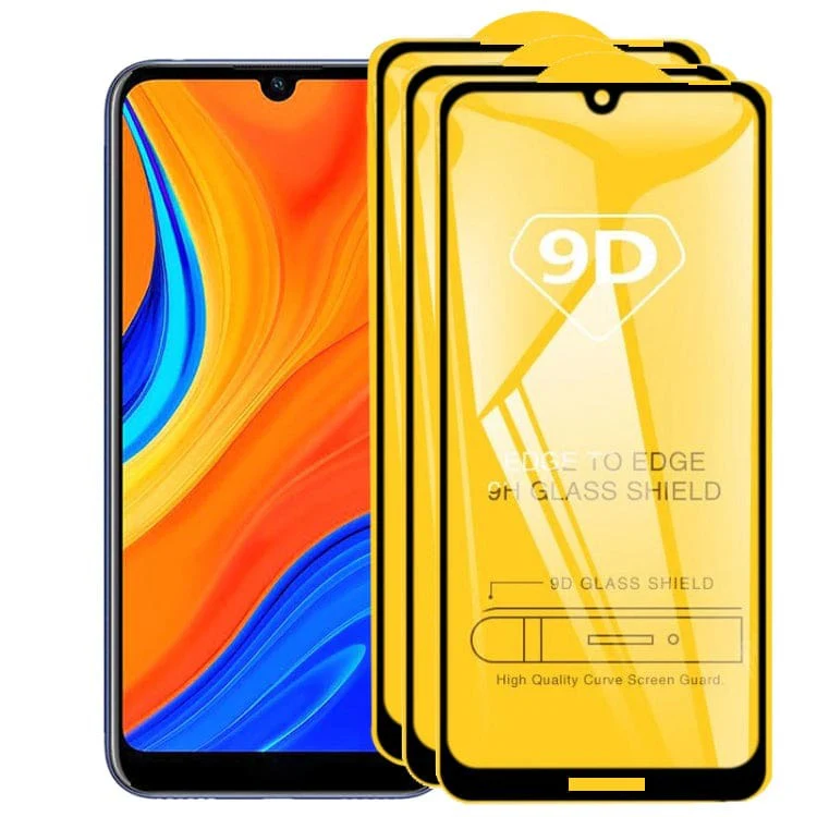 Huawei Y6S - [3PACK] Tempered Glass 9H Hardness, Anti-Scratch