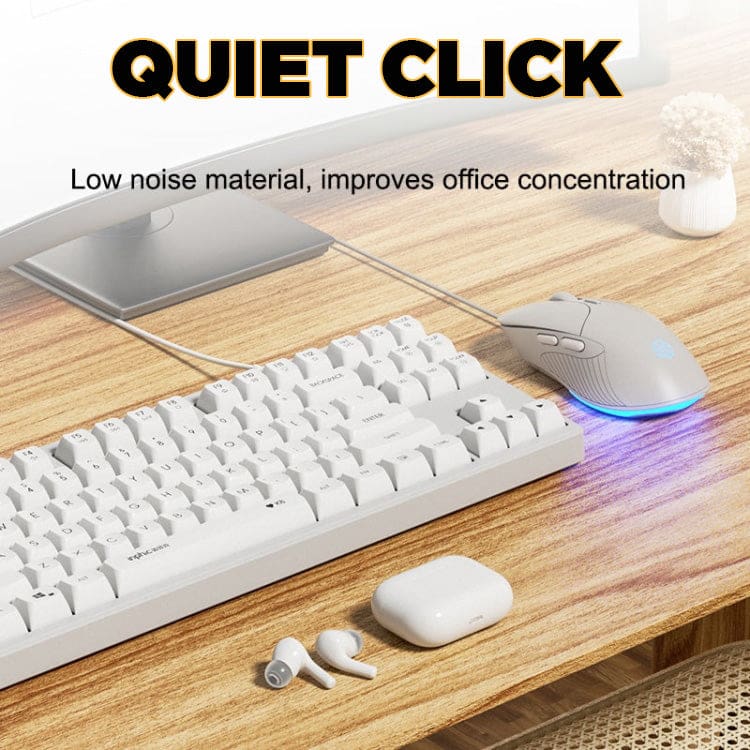 inphic B2 Wired USB 7200 DPI Optical Mouse, 5 Buttons, Scroll Wheel, LED - Image 4