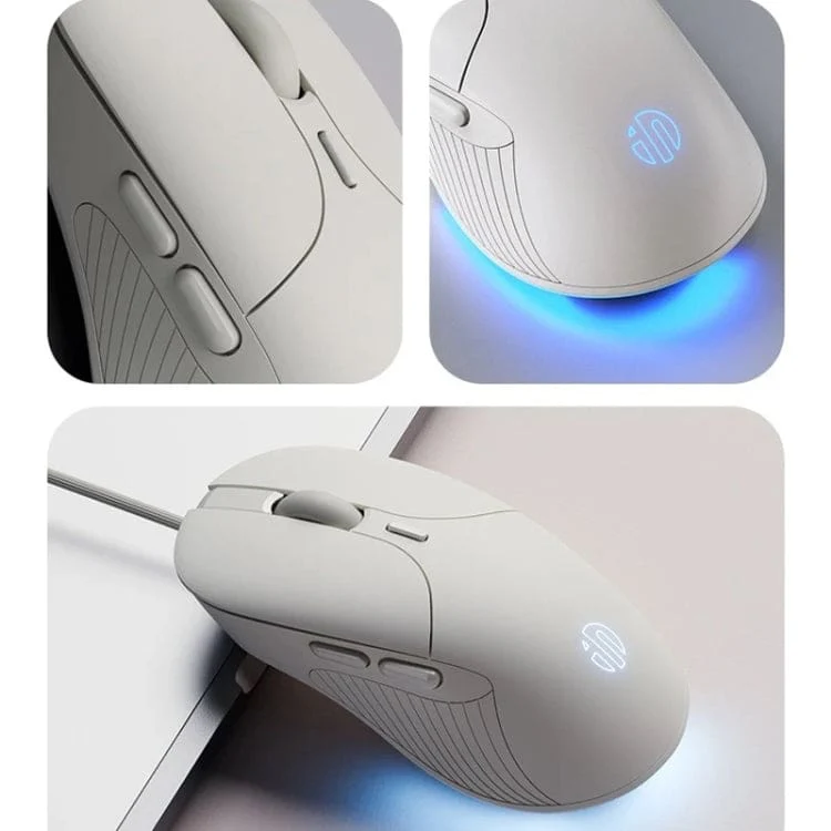 inphic B2 Wired USB 7200 DPI Optical Mouse, 5 Buttons, Scroll Wheel, LED - Image 8