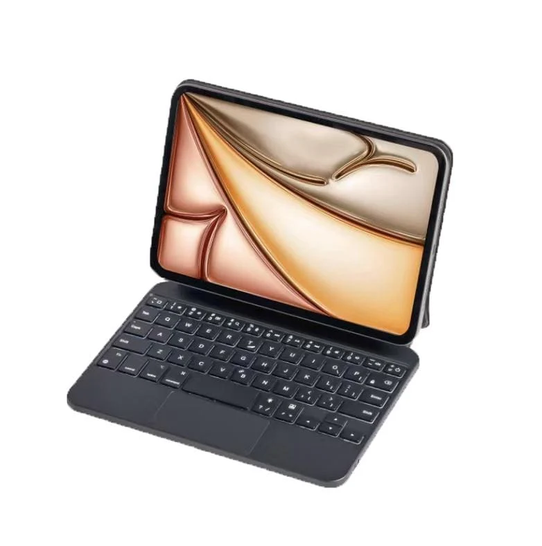 iPad Mini 6 / 7 Magnetic Bluetooth Backlit Keyboard Protective Case - Image 5