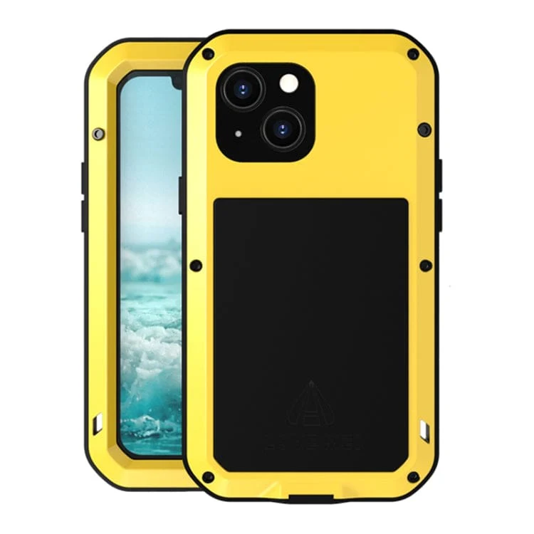 Apple iPhone 13 Mini Love Mei Metal Heavy Duty Rugged Cover - Image 5