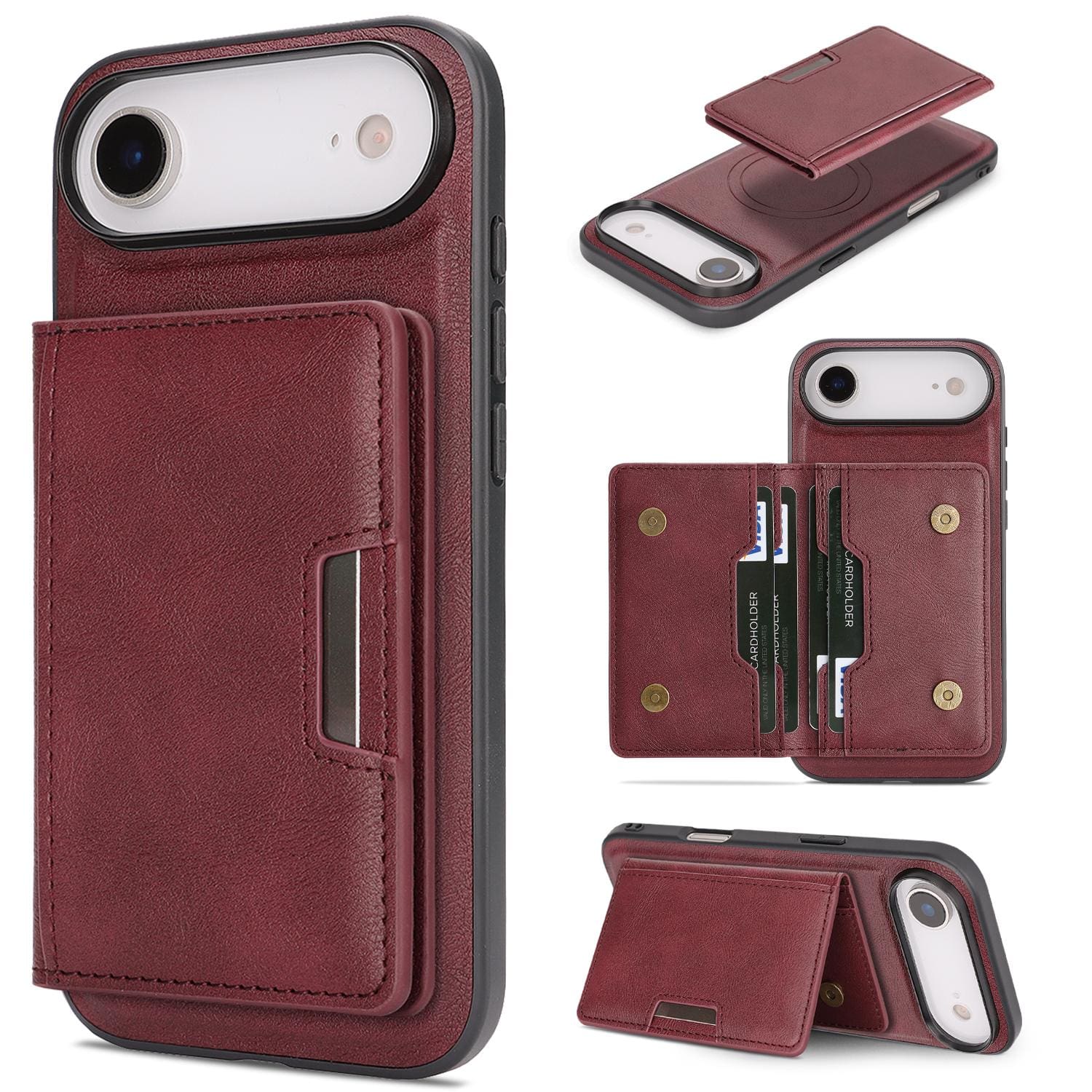 iPhone 17 Air Kalebol MagSafe Detachable Wallet Cover - Image 10