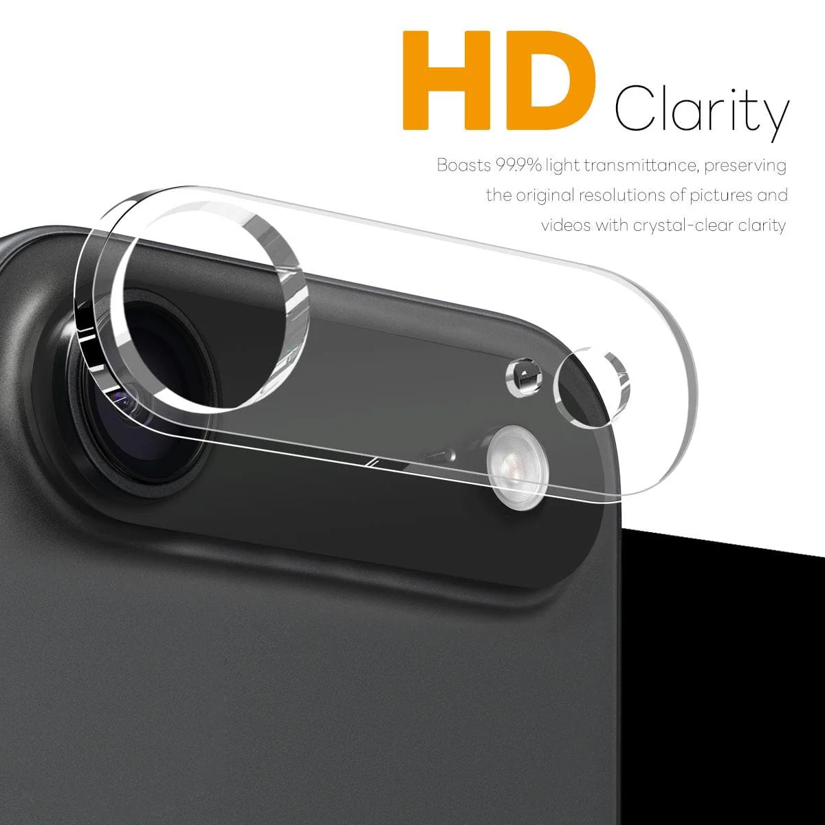 iPhone 17 Air NORTHJO Camera Lens Protector - 3D HD Tempered Glass Film - Image 2