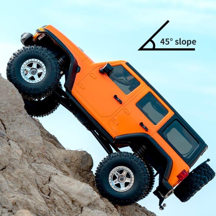 JJRC C8801 1/14 Scale 4WD Rock Crawler | All-Terrain RC Trail Truck with Speed Limiter & LED Lights - Image 5