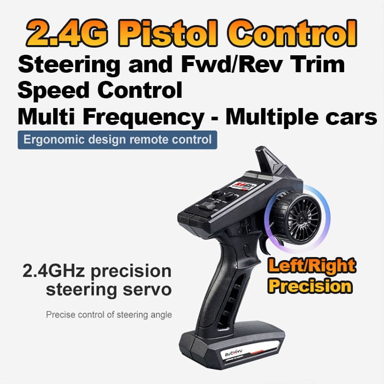 JJRC RC Q132C 4WD Off Roader, Up to 38km/h, 390 Brushless Motor, Metal parts, LED Lights - Image 6