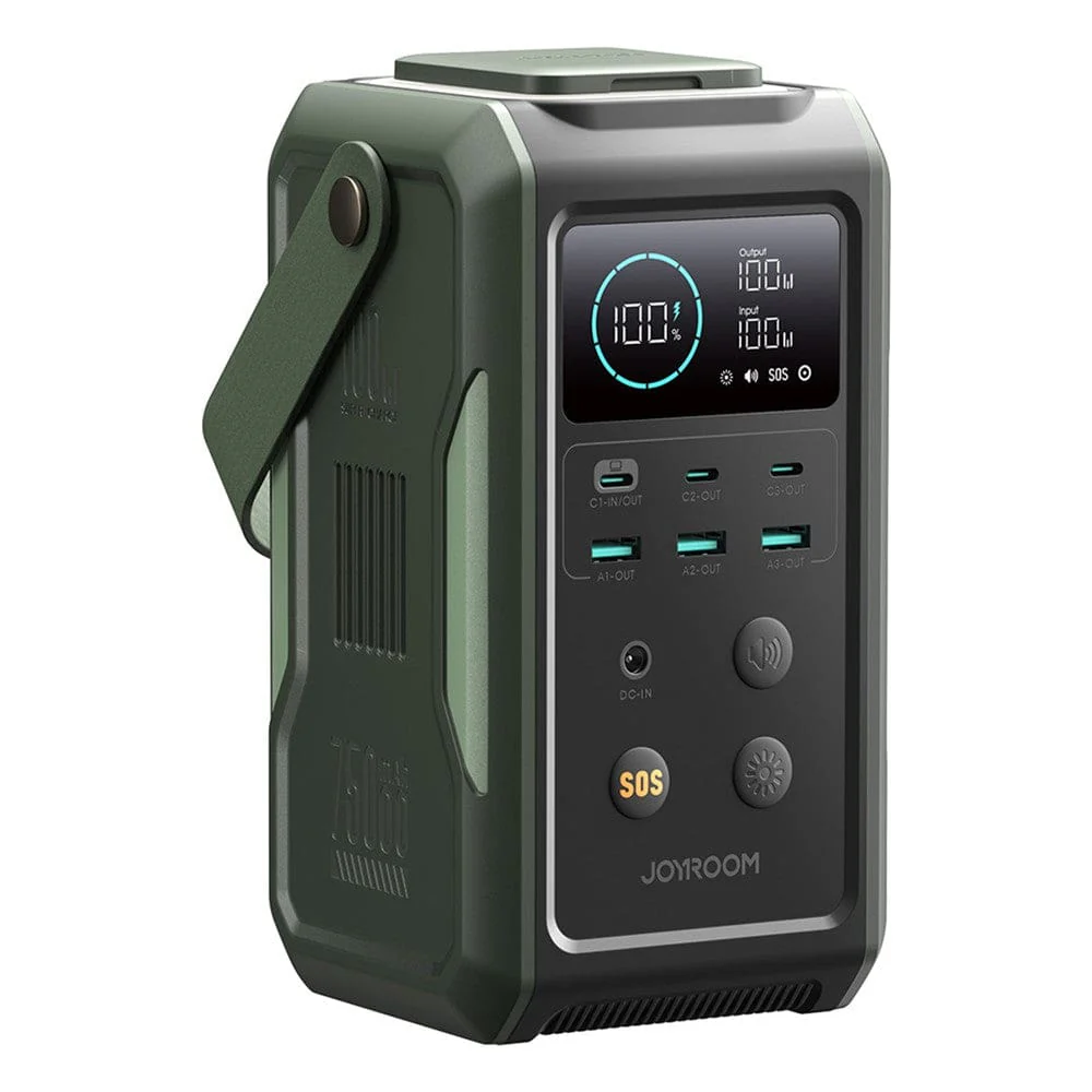Joyroom 100W Super Fast Charging Power Bank | 75000mAh Portable Laptop Charger with Retractable Emergency Light - Image 15