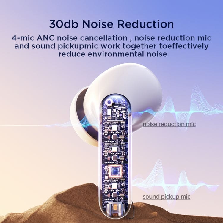 BC1 Jbuds 4-Mic Noise Cancelling Earbuds, Bluetooth 5.3 - Image 3