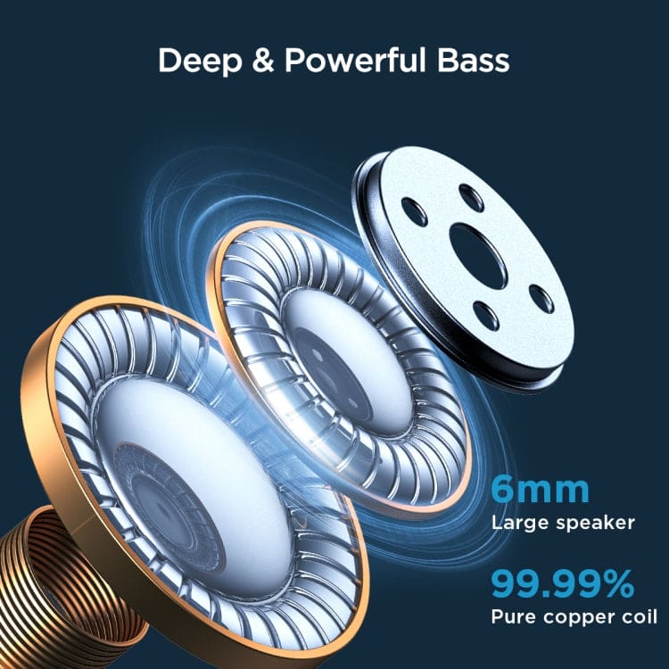 DB1 JDots TWS Earbuds, Bluetooth 5.3, Charging Case - Image 6