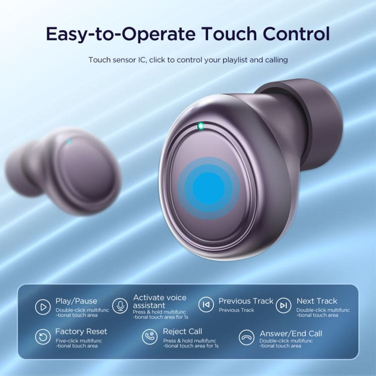 DB1 JDots TWS Earbuds, Bluetooth 5.3, Charging Case - Image 8