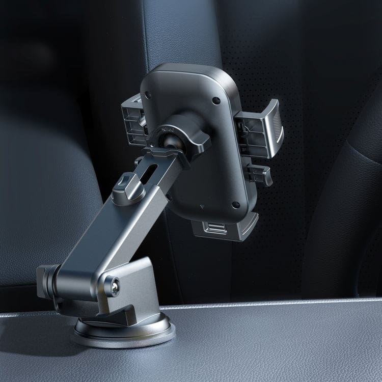 Joyroom OK6 Rotatable Phone Mount | Supports Large Phones Up to 85mm With | Extendable, Dash Mount - Image 6