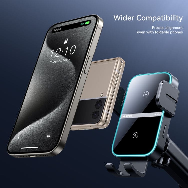 Joyroom ZR246S Dash Mount 15W Wireless Charger, Auto Alignment, Dual Coil - Image 6