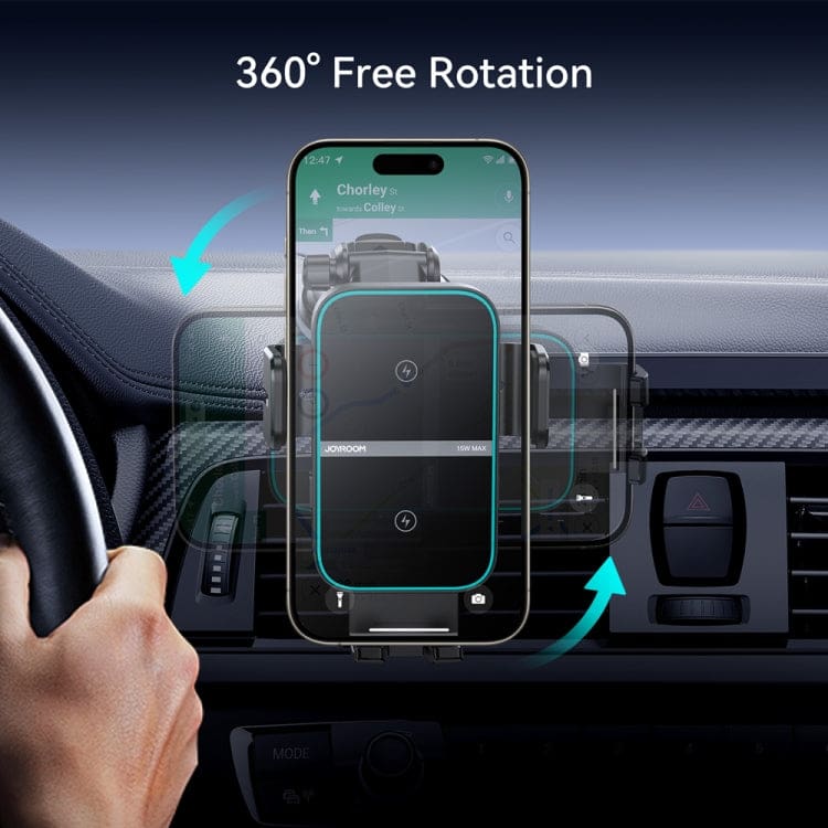 Joyroom ZR246S Dash Mount 15W Wireless Charger, Auto Alignment, Dual Coil - Image 7